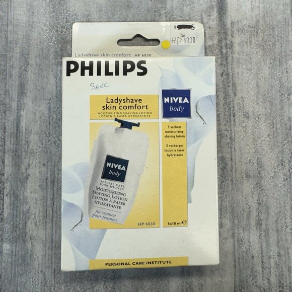 Philips HP6030 Lady Shave Skin Comfort Lotion Replacement Cartridges - Picture 1 of 6
